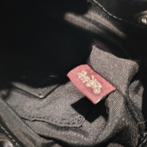 Coach Dempsey Snowflake Mini Bucket Bag - Picture 10 of 11